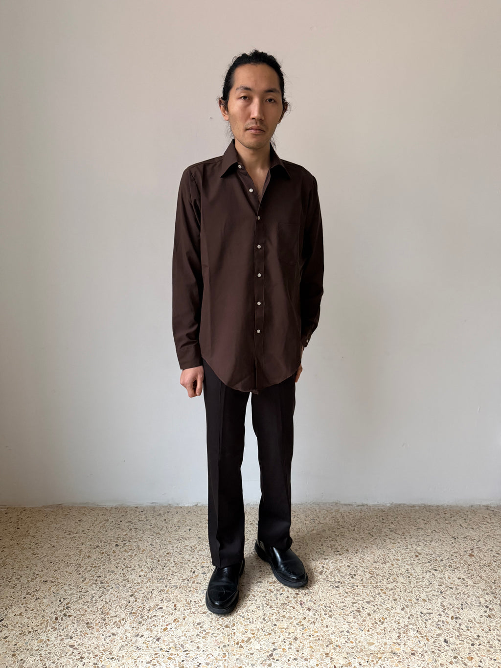 Golden Comfort Brown Shirt
