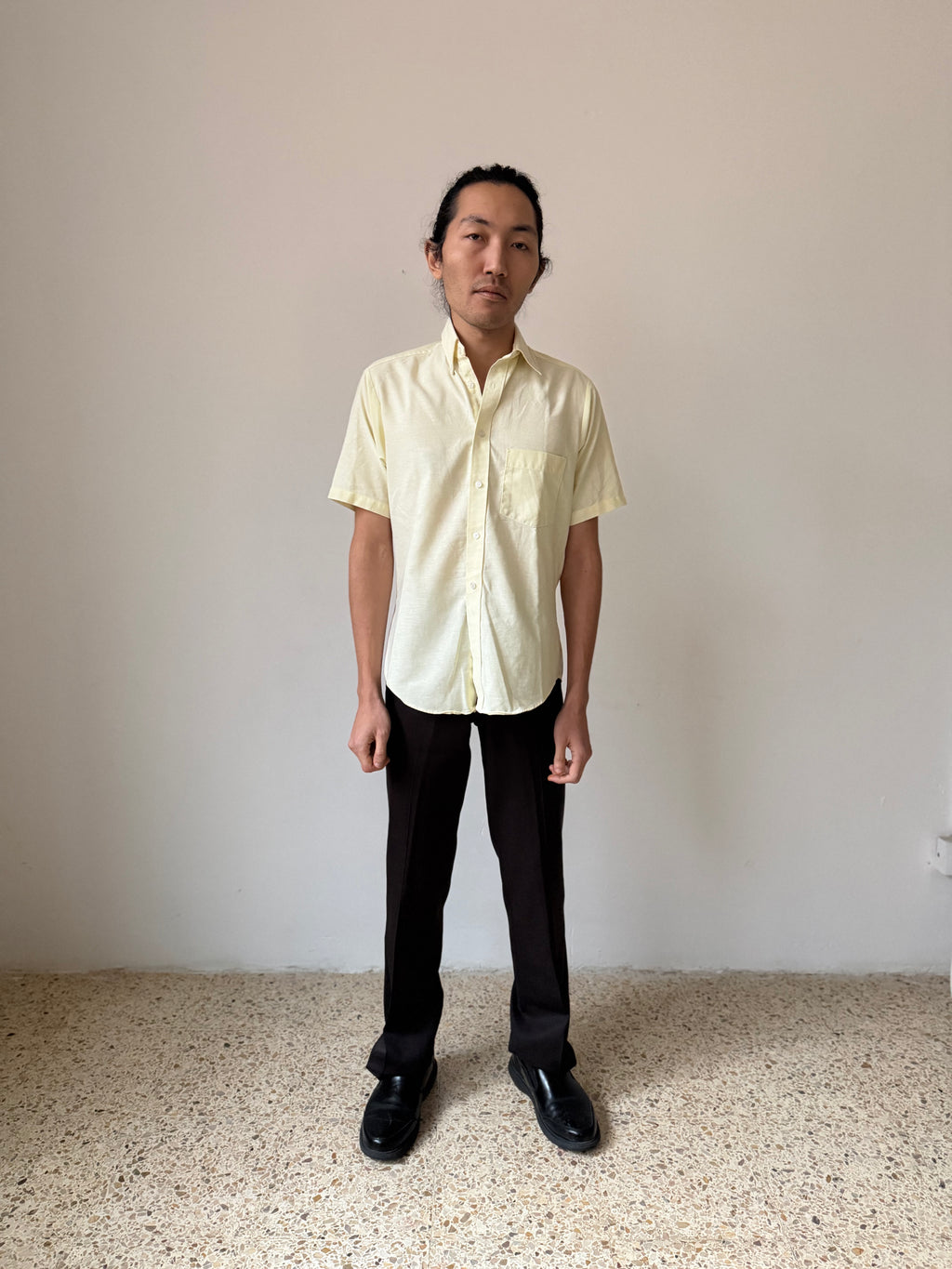 Tom Sawyer Yellow Short Sleeves Shirt