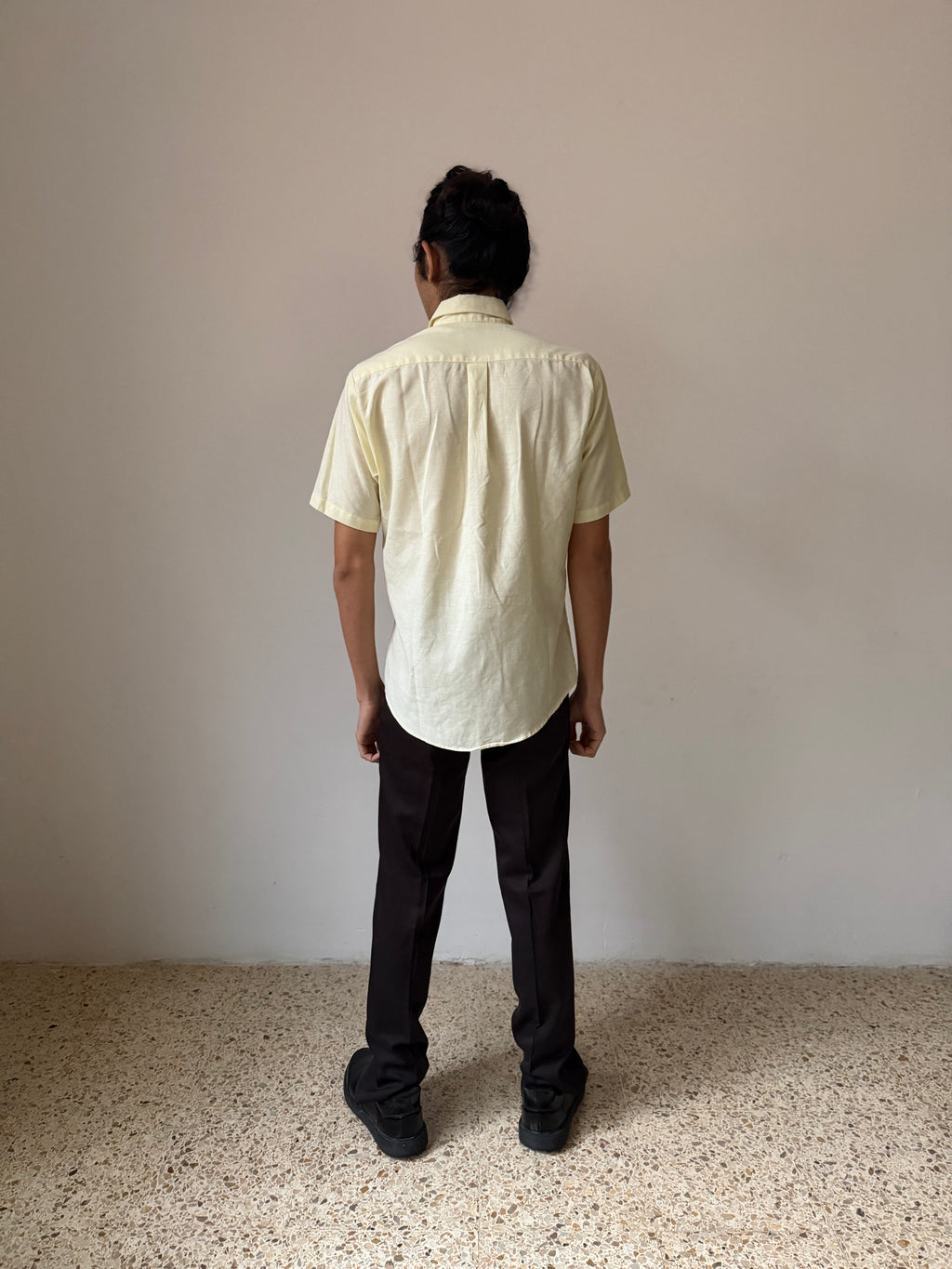 Tom Sawyer Yellow Short Sleeves Shirt