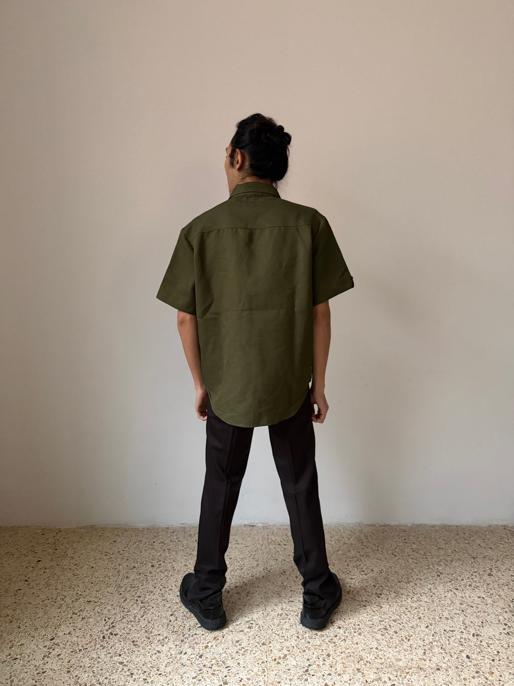 Fink Dark Green Short-sleeved Shirt