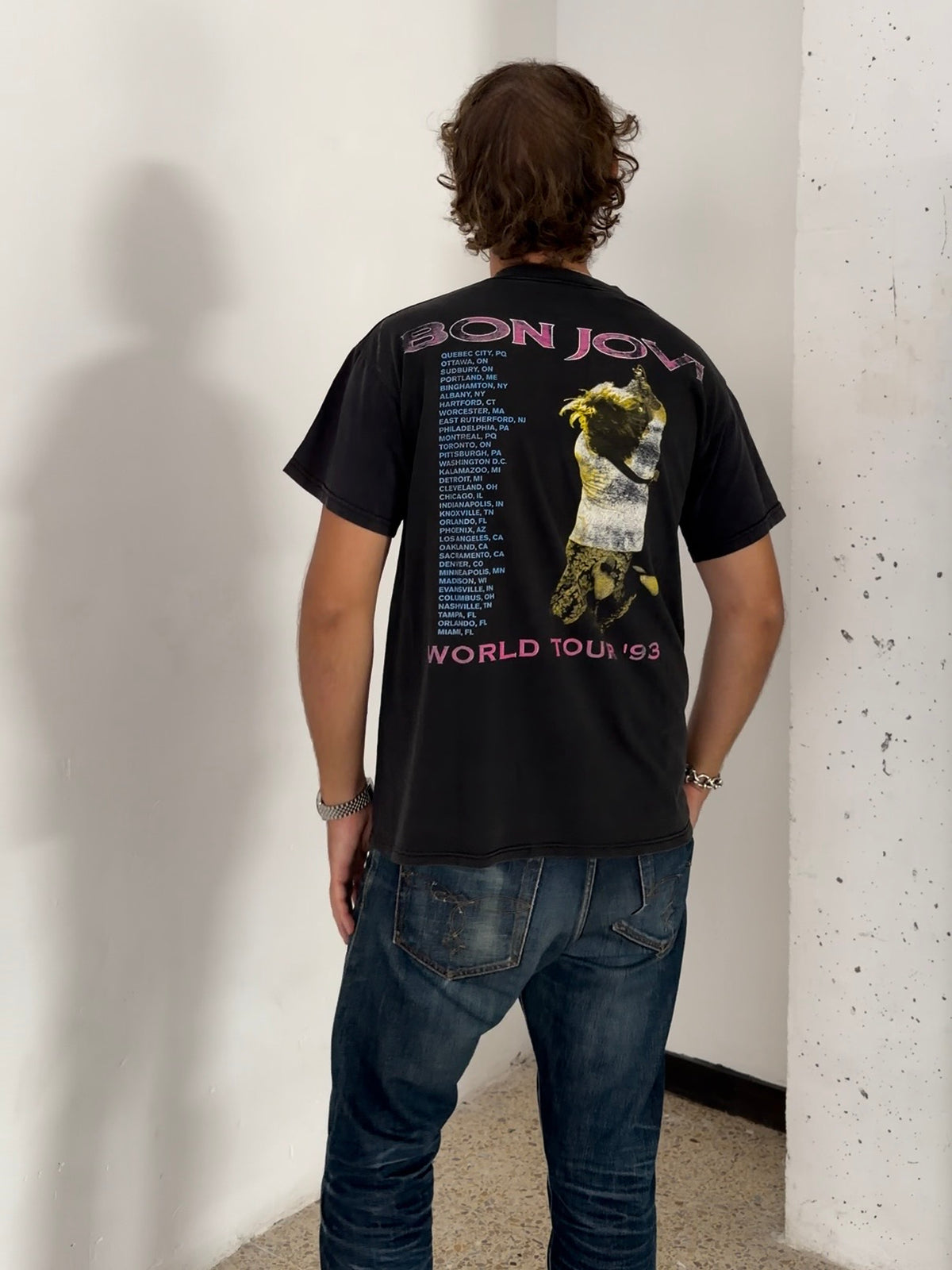 Bon Jovi Keep The Faith World Tour 1993 Tee