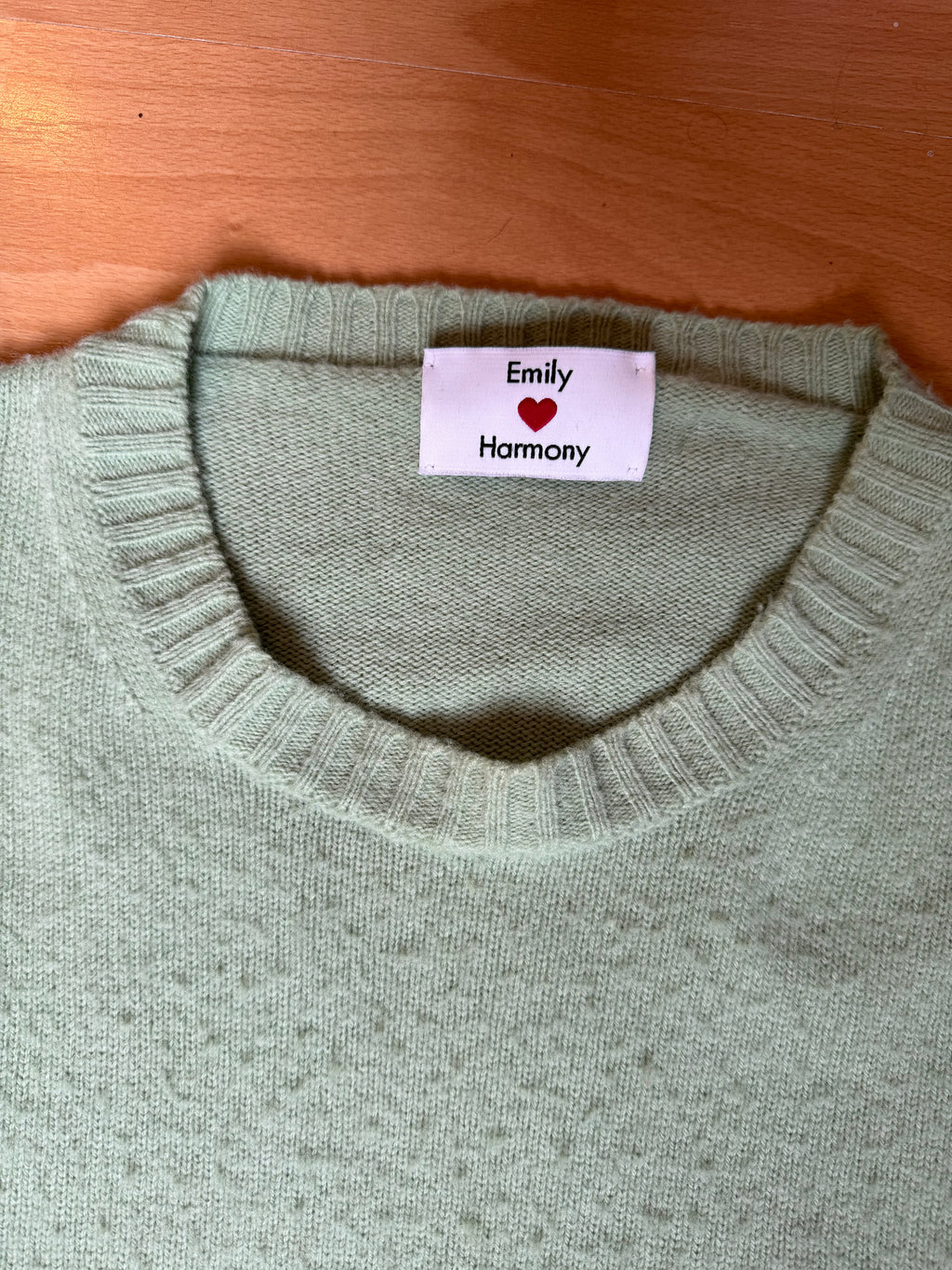 Harmony Paris Sage Green Knit