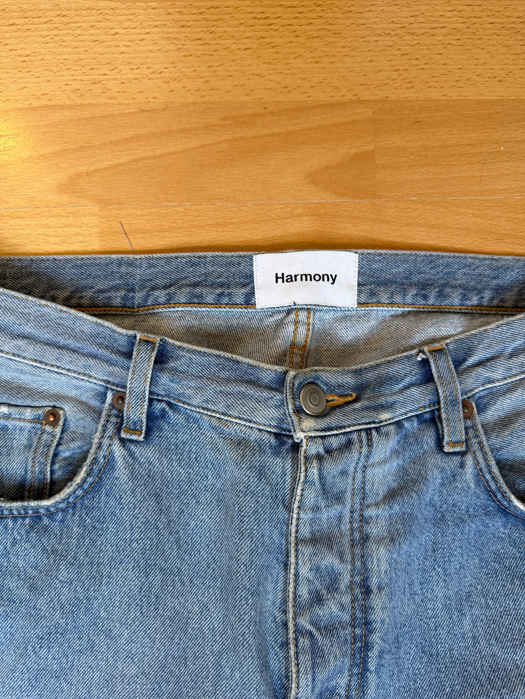 Harmony Paris Classic Blue Denim Jeans