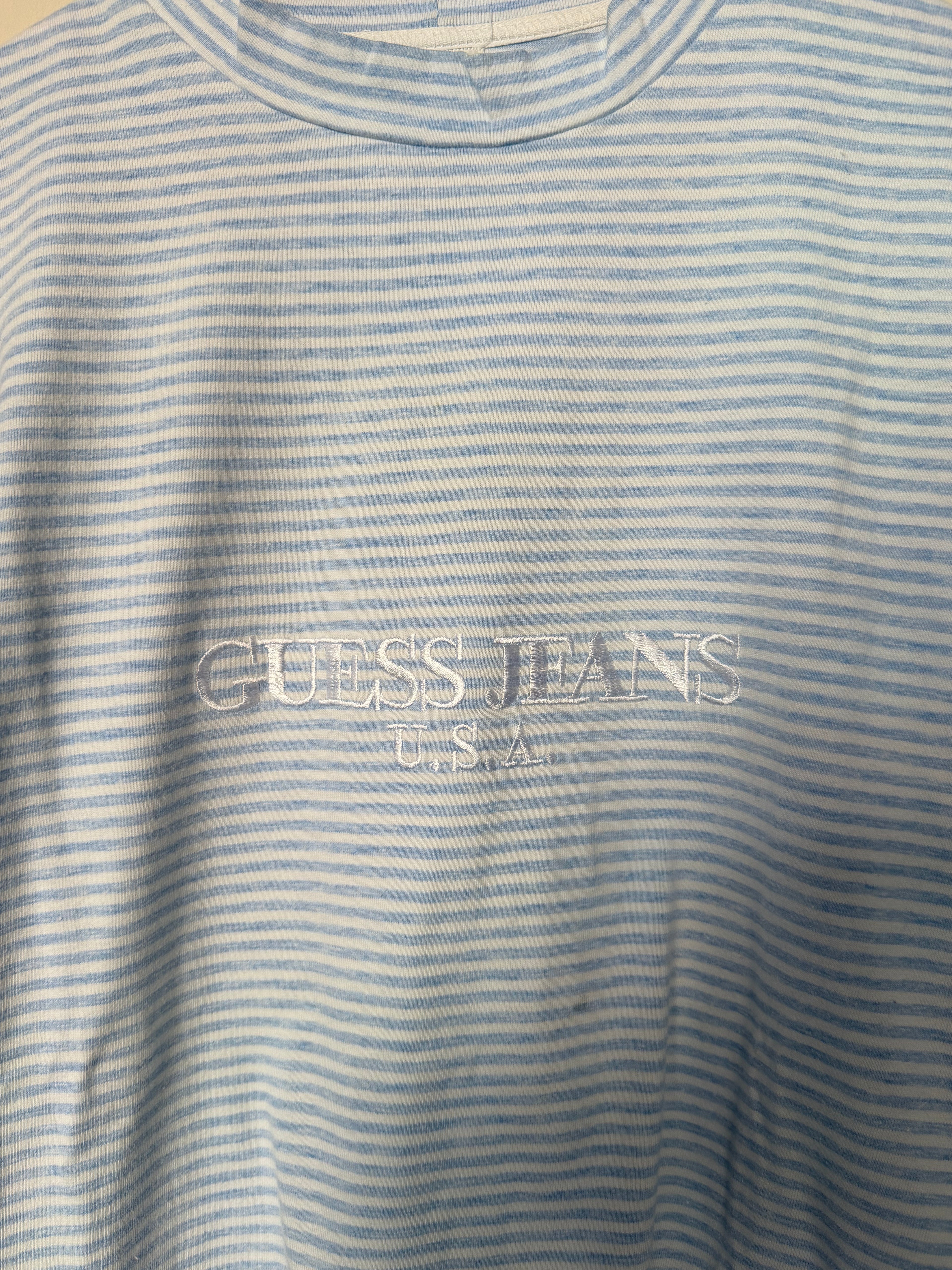 Guess Jeans USA Mock Neck Tee