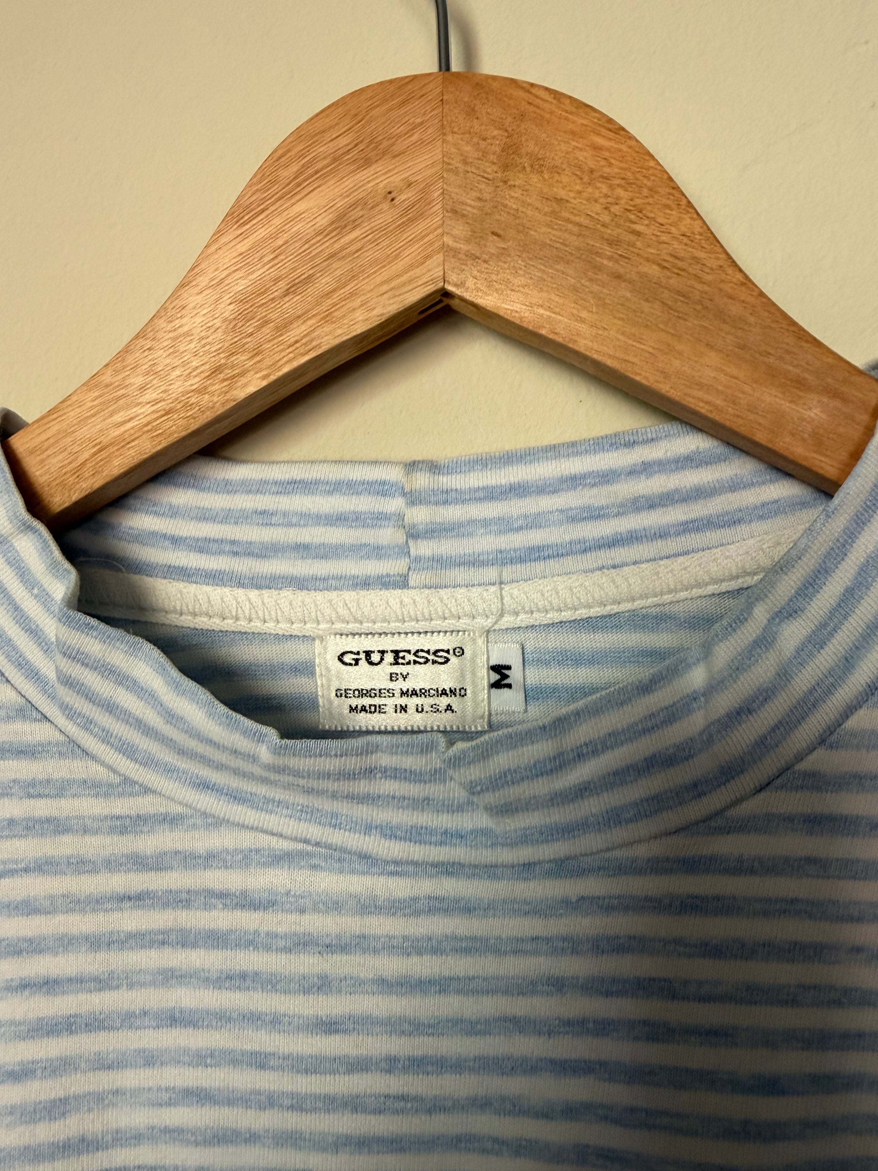 Guess Jeans USA Mock Neck Tee