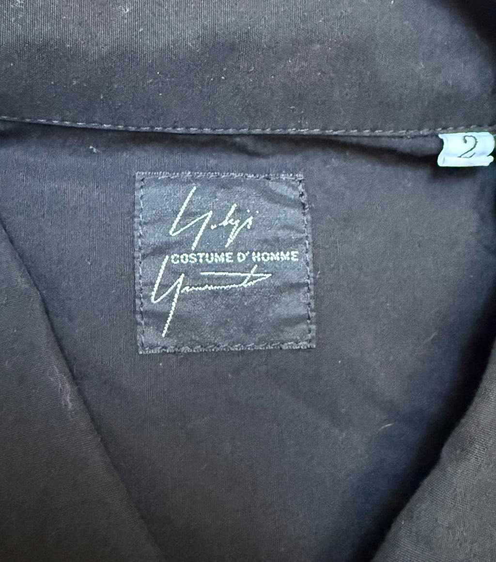 Yohji Yamamoto 1990's Black Shirt