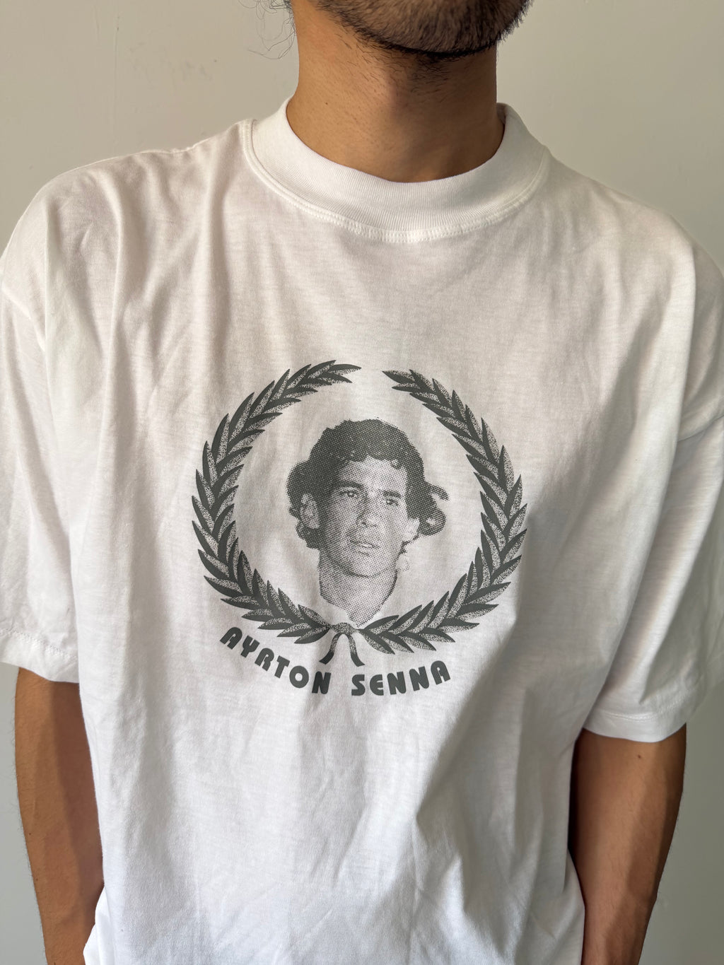 Vintage Ayrton Senna Memorial Tee — 1994, Made in Brazil
