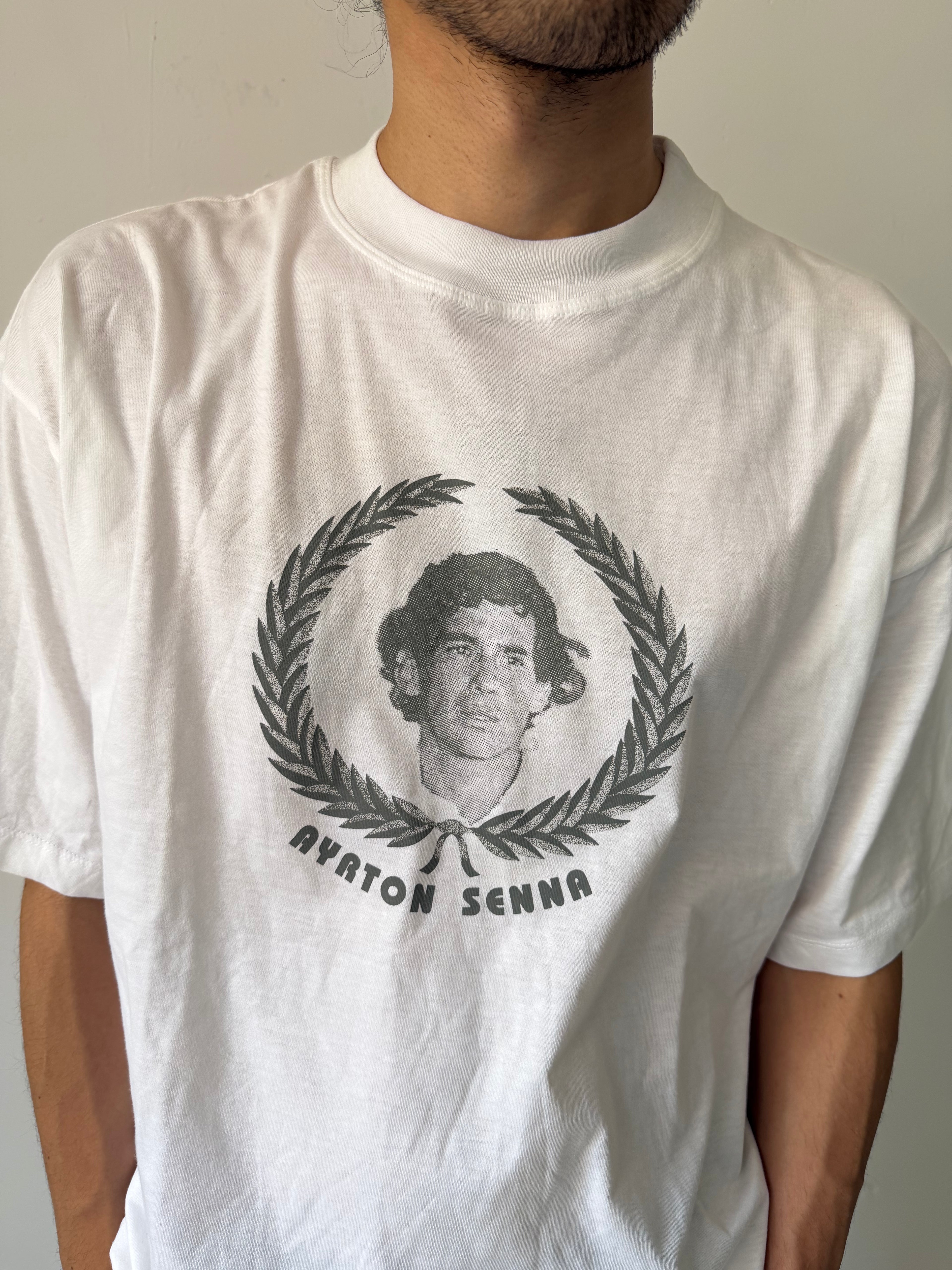 Vintage Ayrton Senna Memorial Tee — 1994, Made in Brazil