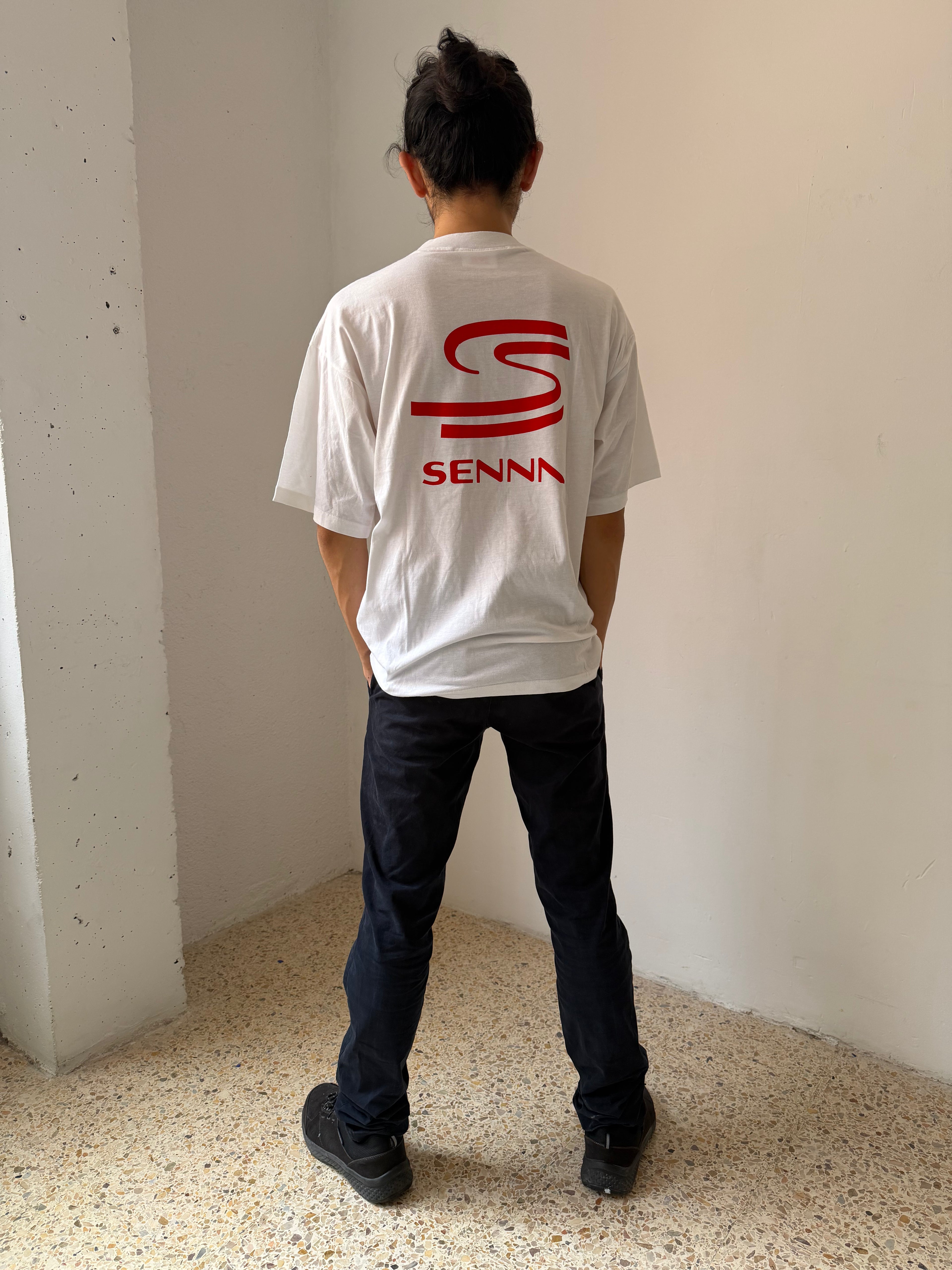 Vintage Ayrton Senna Memorial Tee — 1994, Made in Brazil