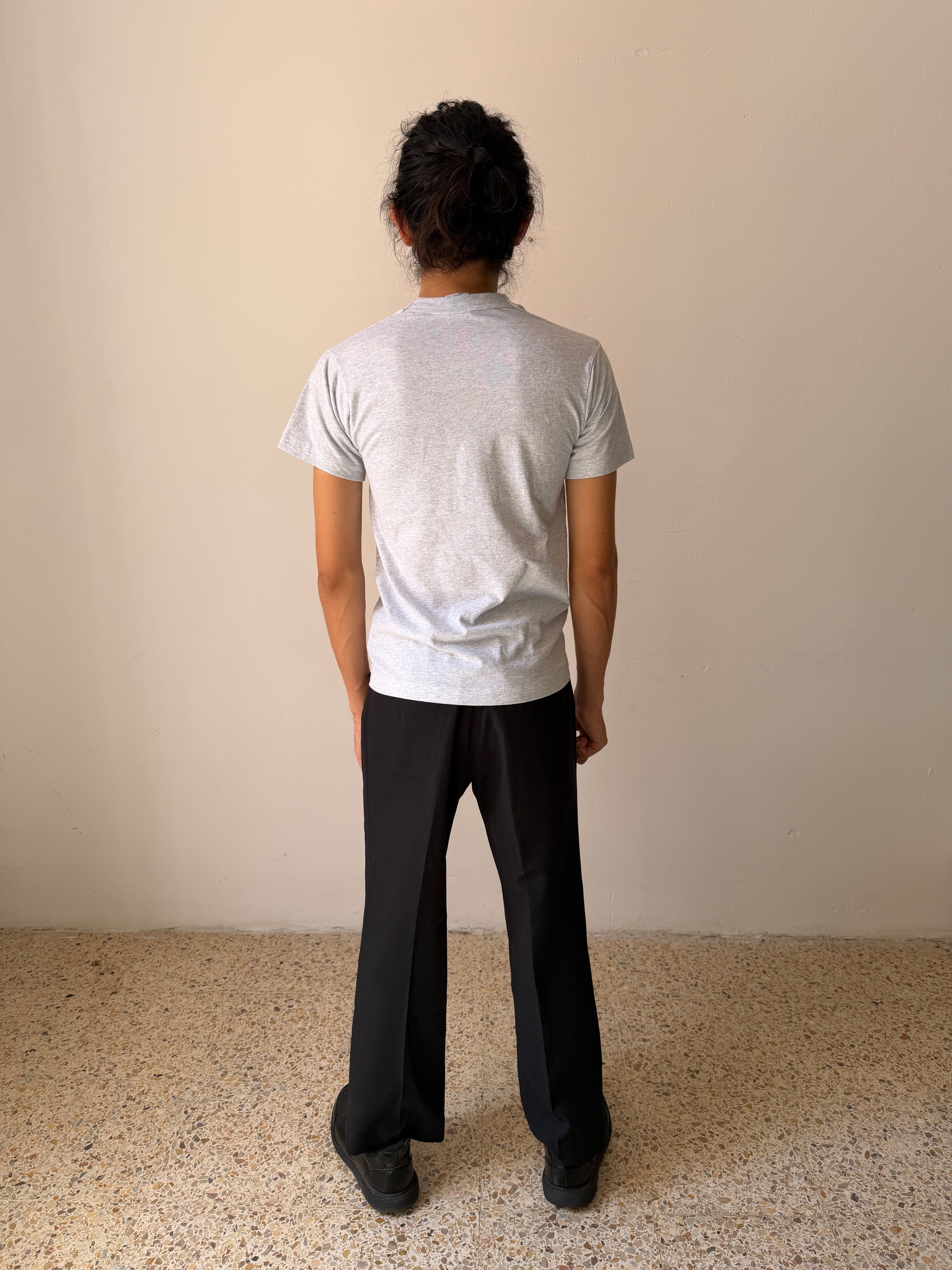 Vintage Cooperstown Baseball Legends Tee — Heather Grey