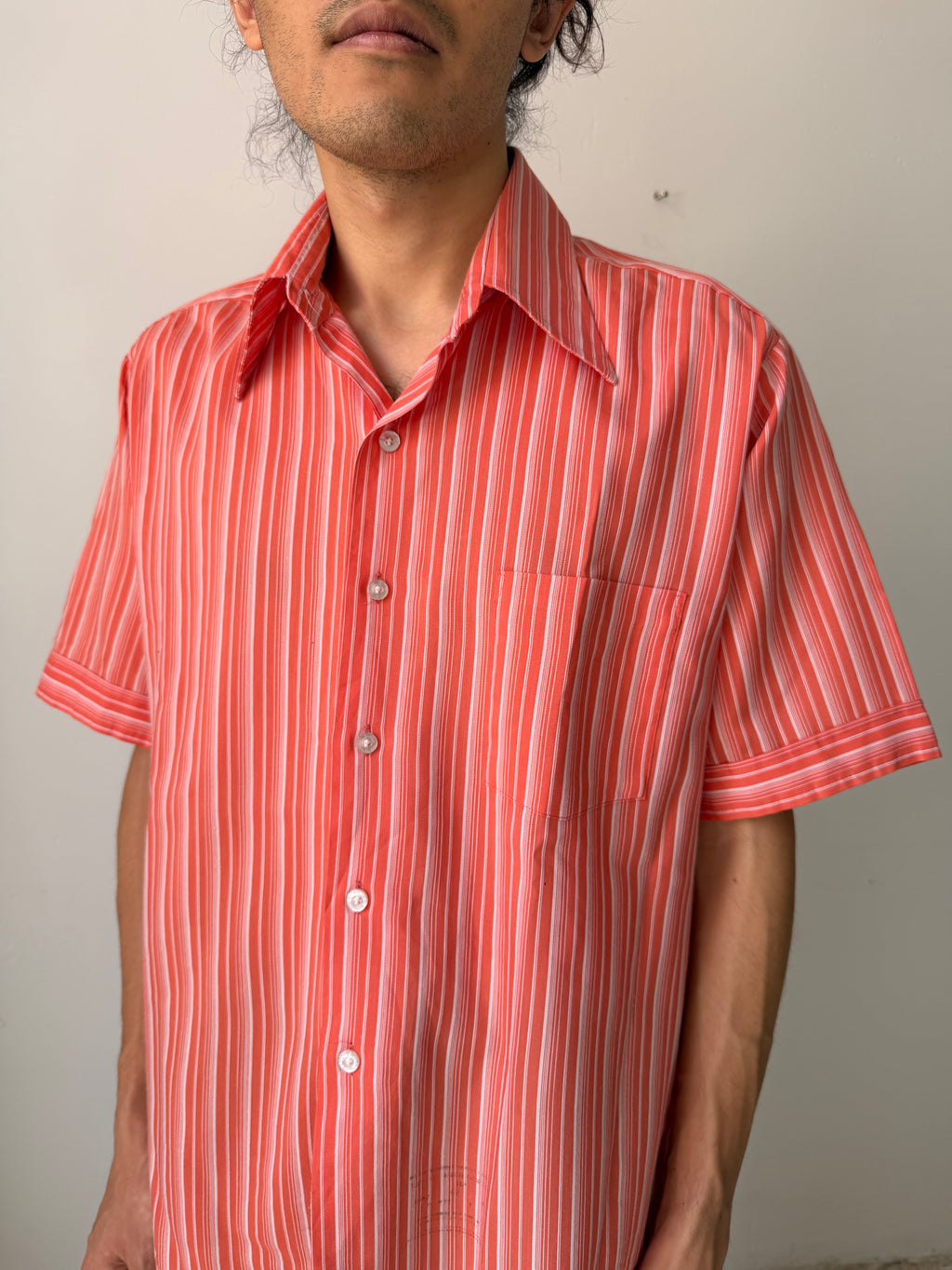 Vintage 1970s Van Heusen "Hampshire House" Striped Shirt