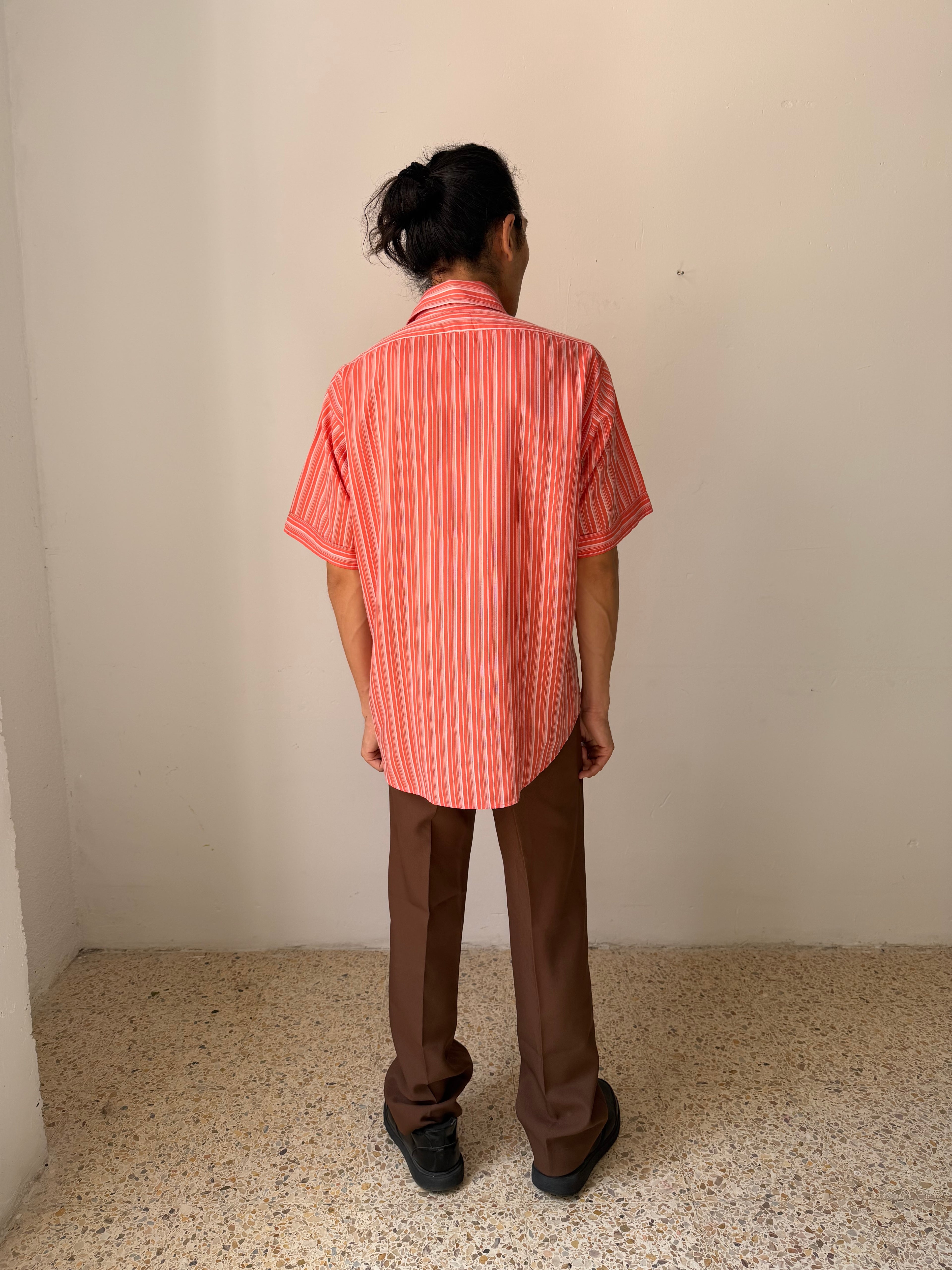 Vintage 1970s Van Heusen "Hampshire House" Striped Shirt