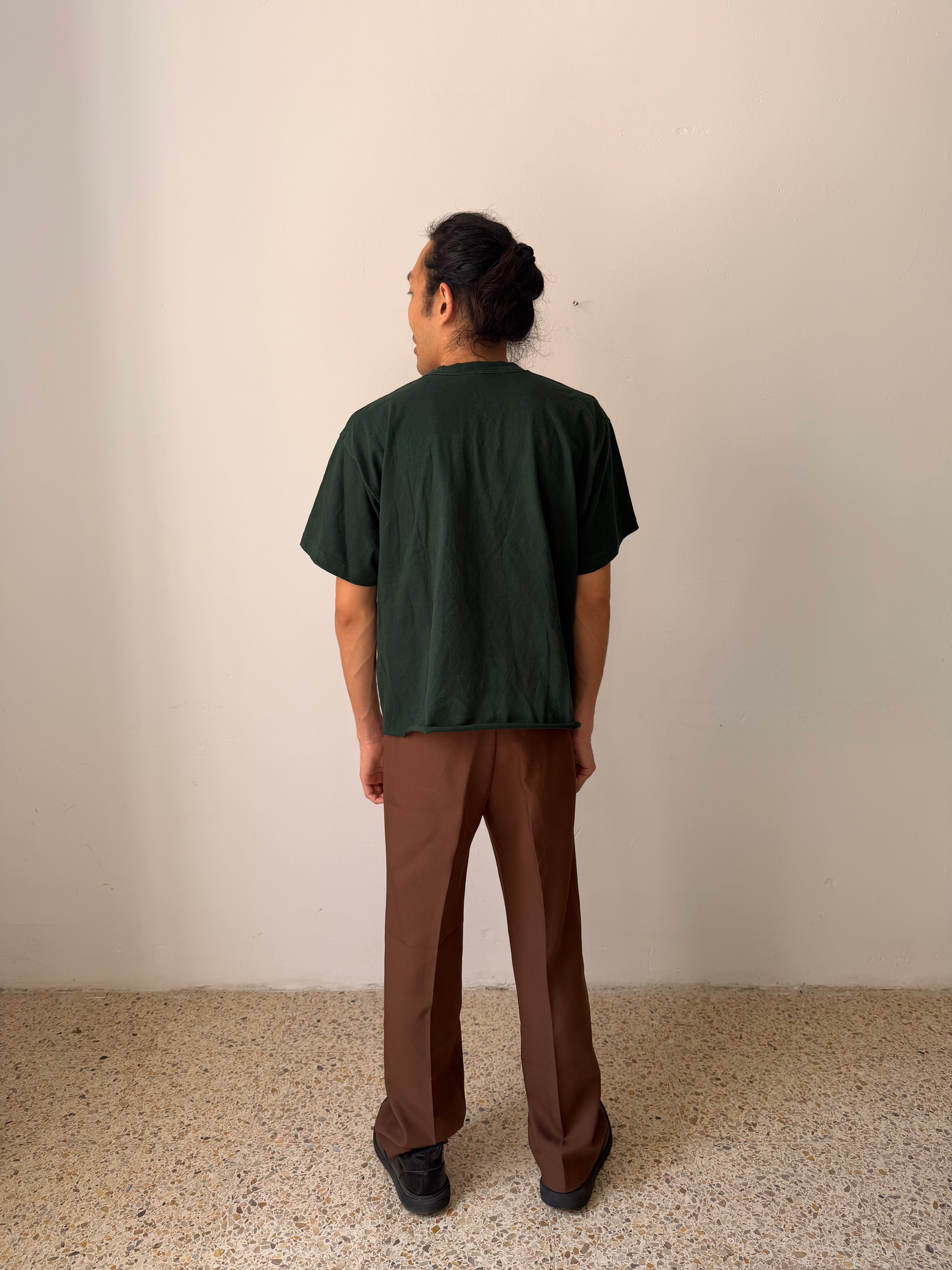 Vintage Martha's Vineyard Island Tee — Faded Forest Green