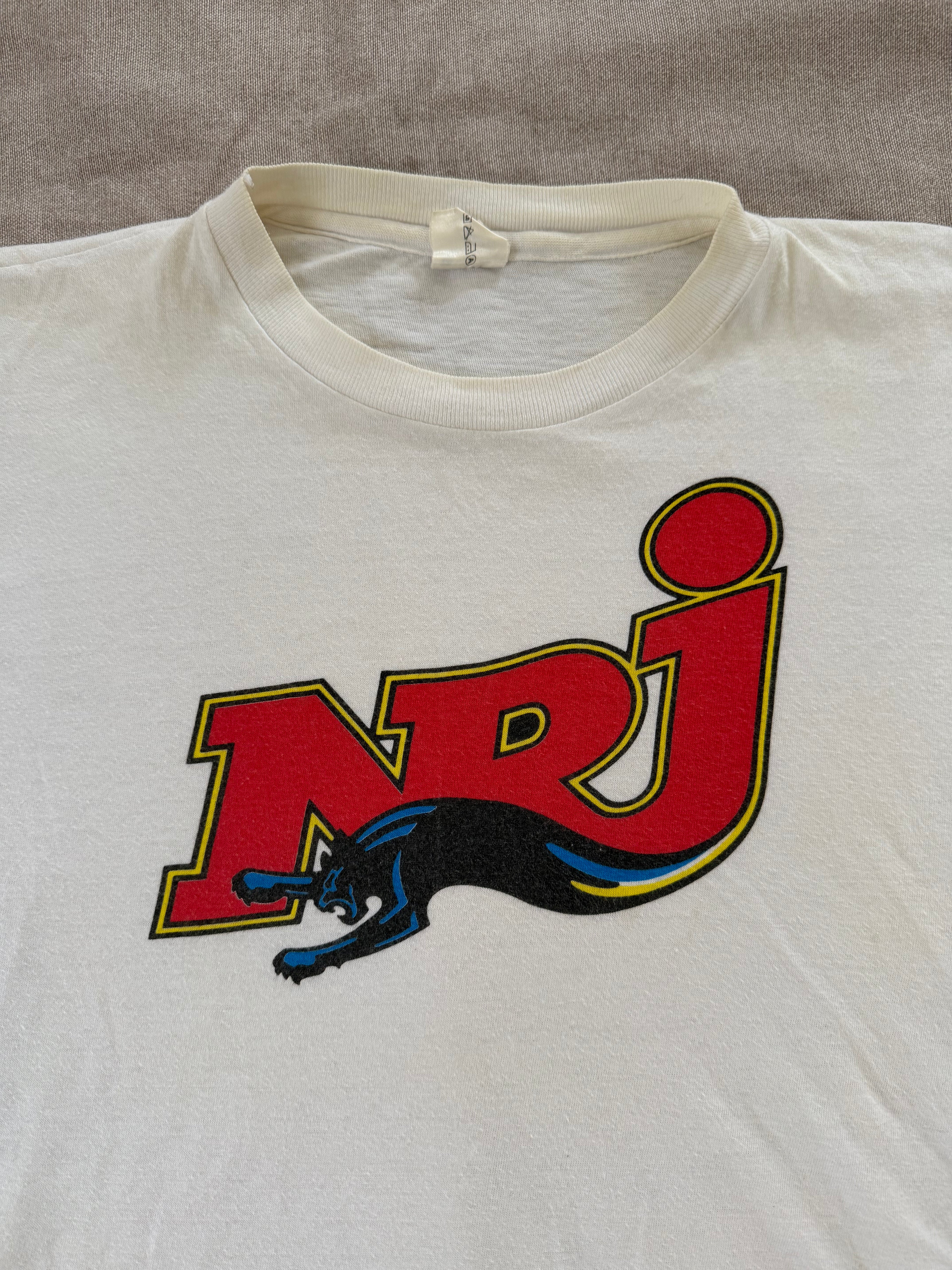 Vintage NRJ Radio Promo Tee — White