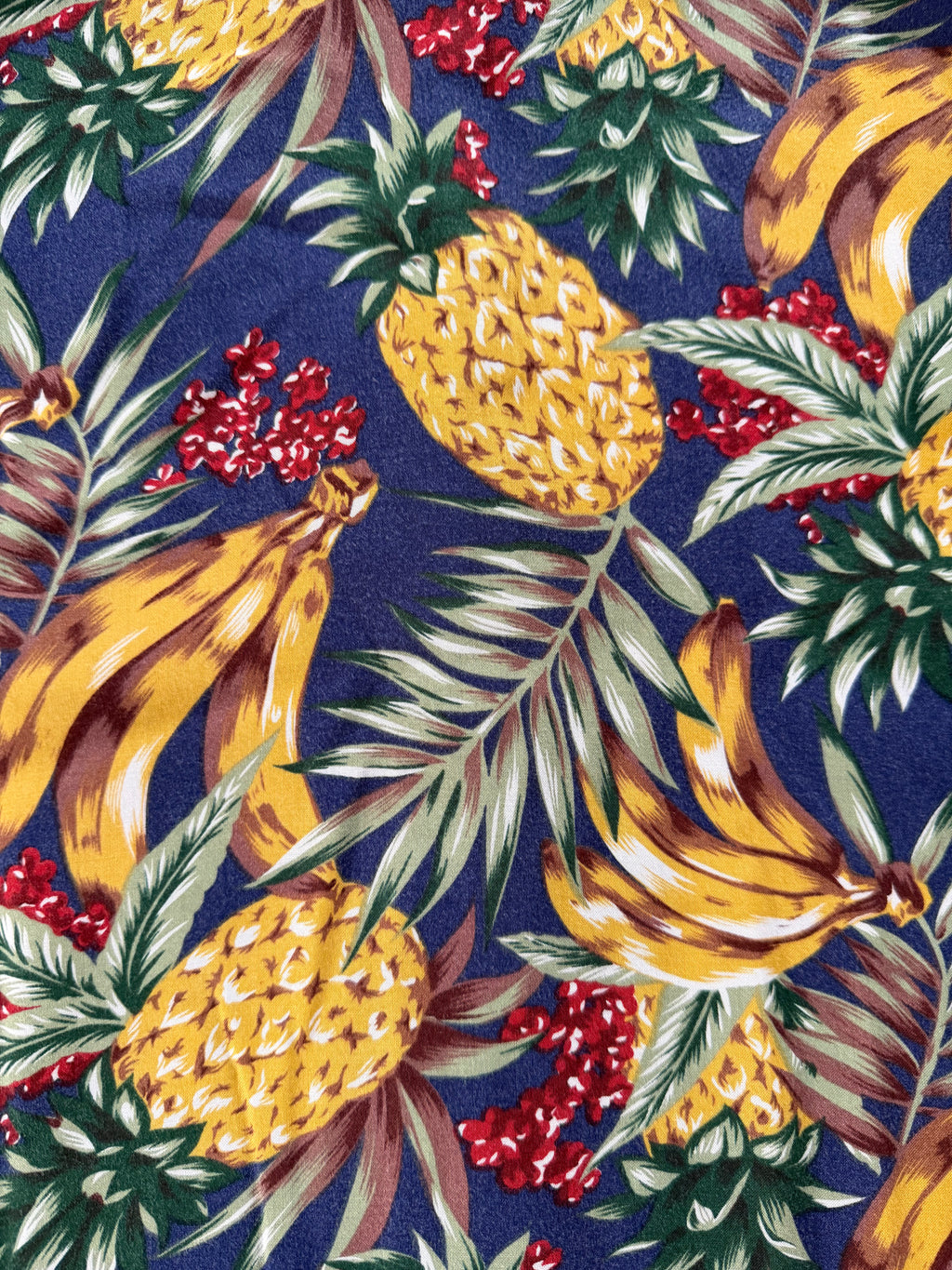 Vintage Hawaiian Shirt "Honolulu Sunset" — King John's, 100% Rayon