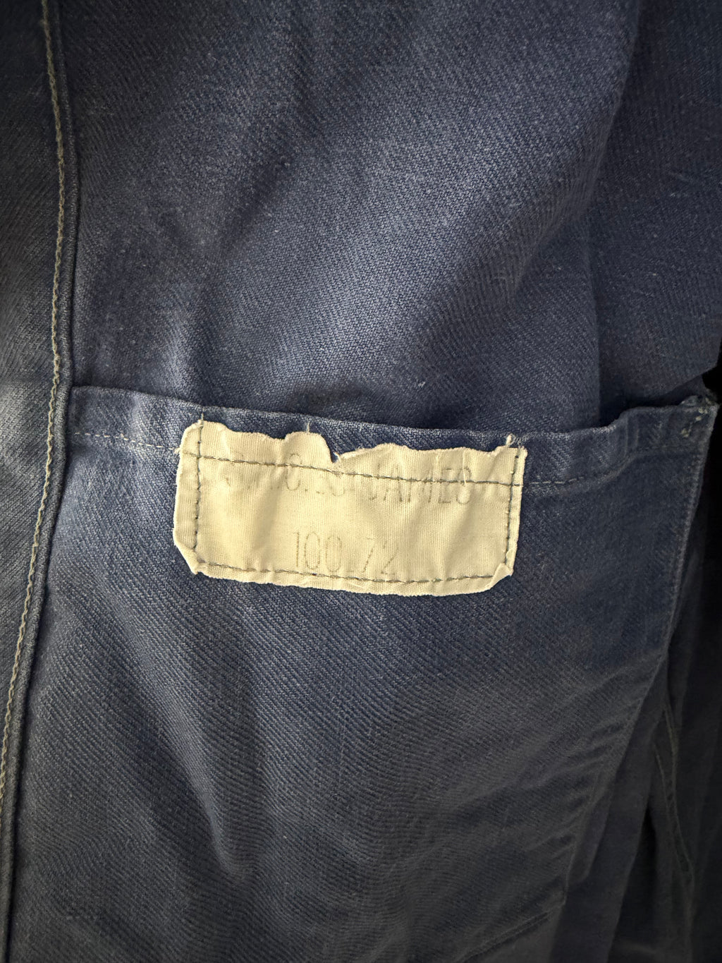 St James French Workwear Jacket, 1950s-60s