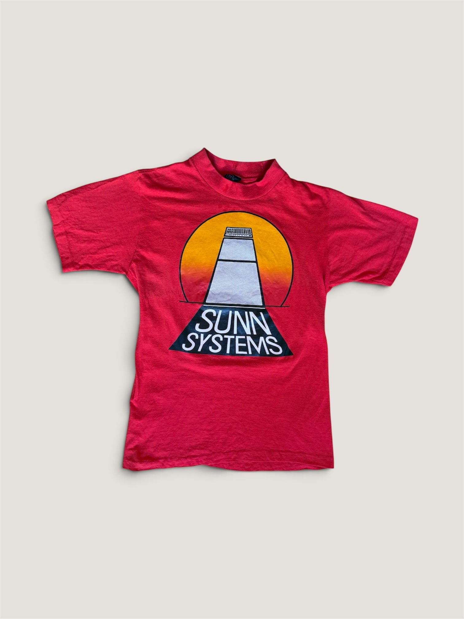 70's Vintage Sunn Systems Red Tee