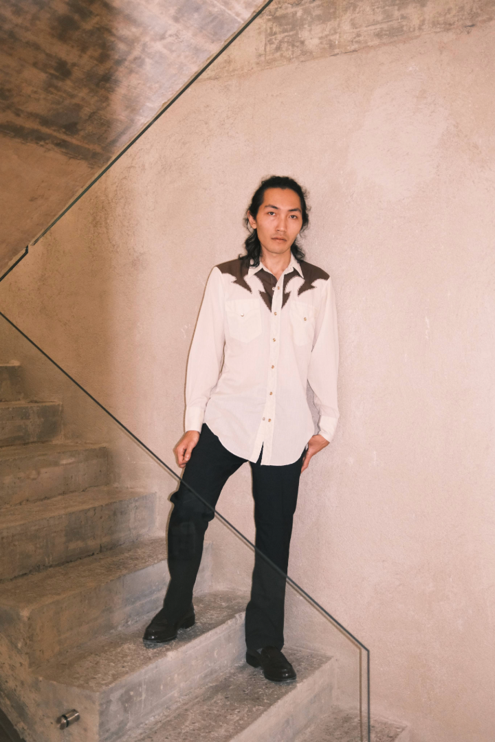 H Bar C Cowboy Shirt 70's