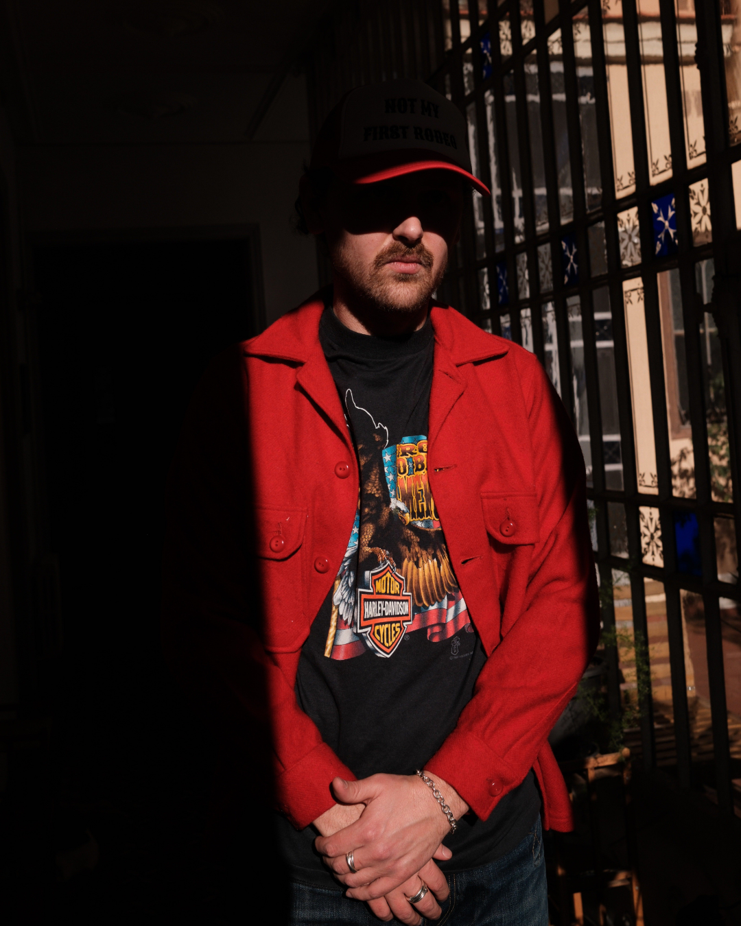 Red Boy Scout Jacket