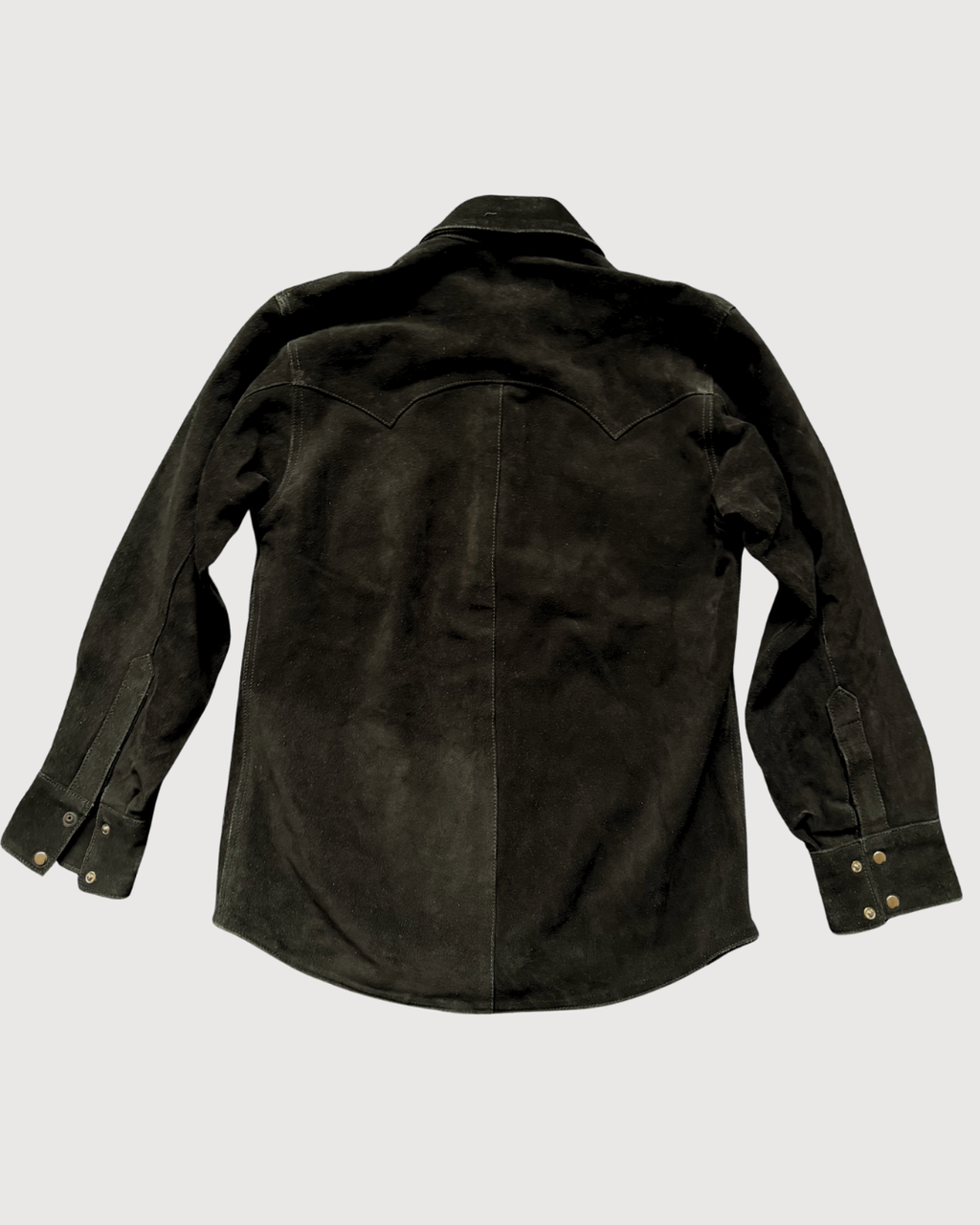 Leather Shirt Jacket 70's