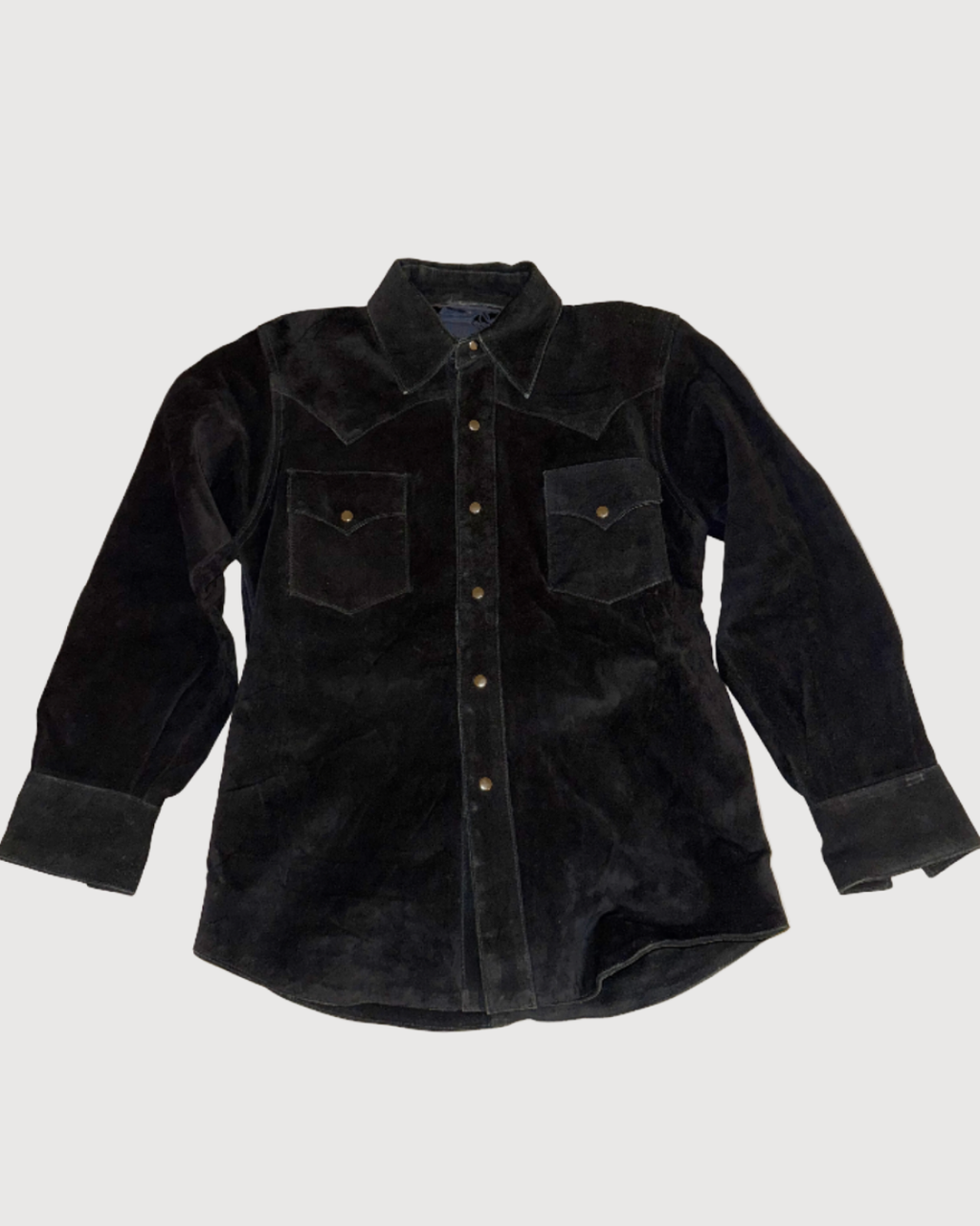 Leather Shirt Jacket 70's