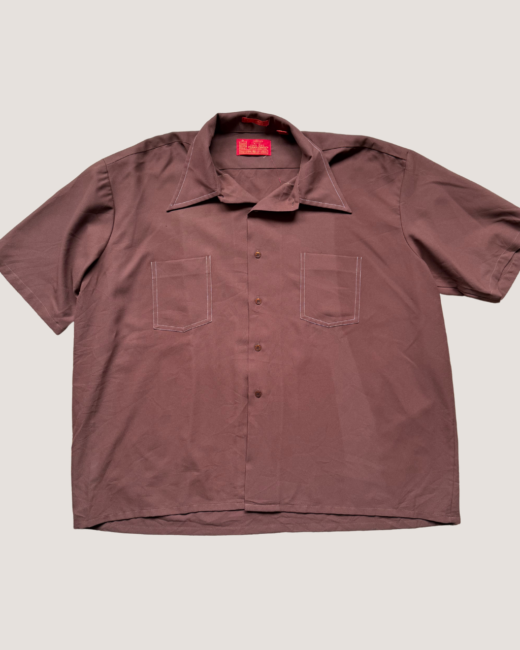 Kings Road Brown Shirt Sleeves