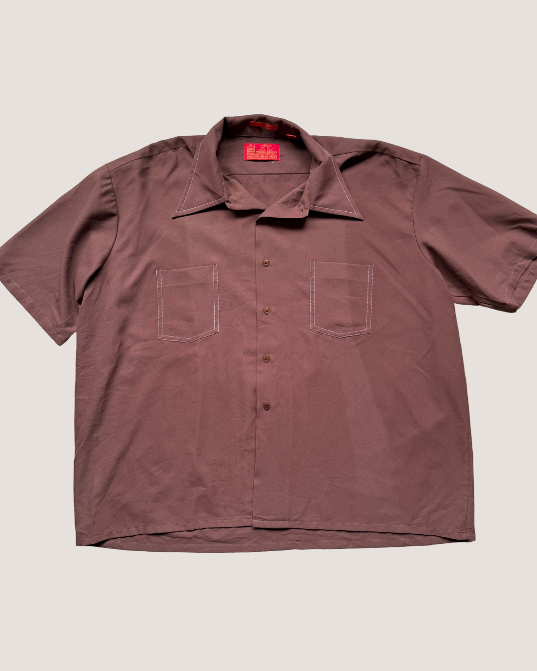 Kings Road Brown Shirt Sleeves