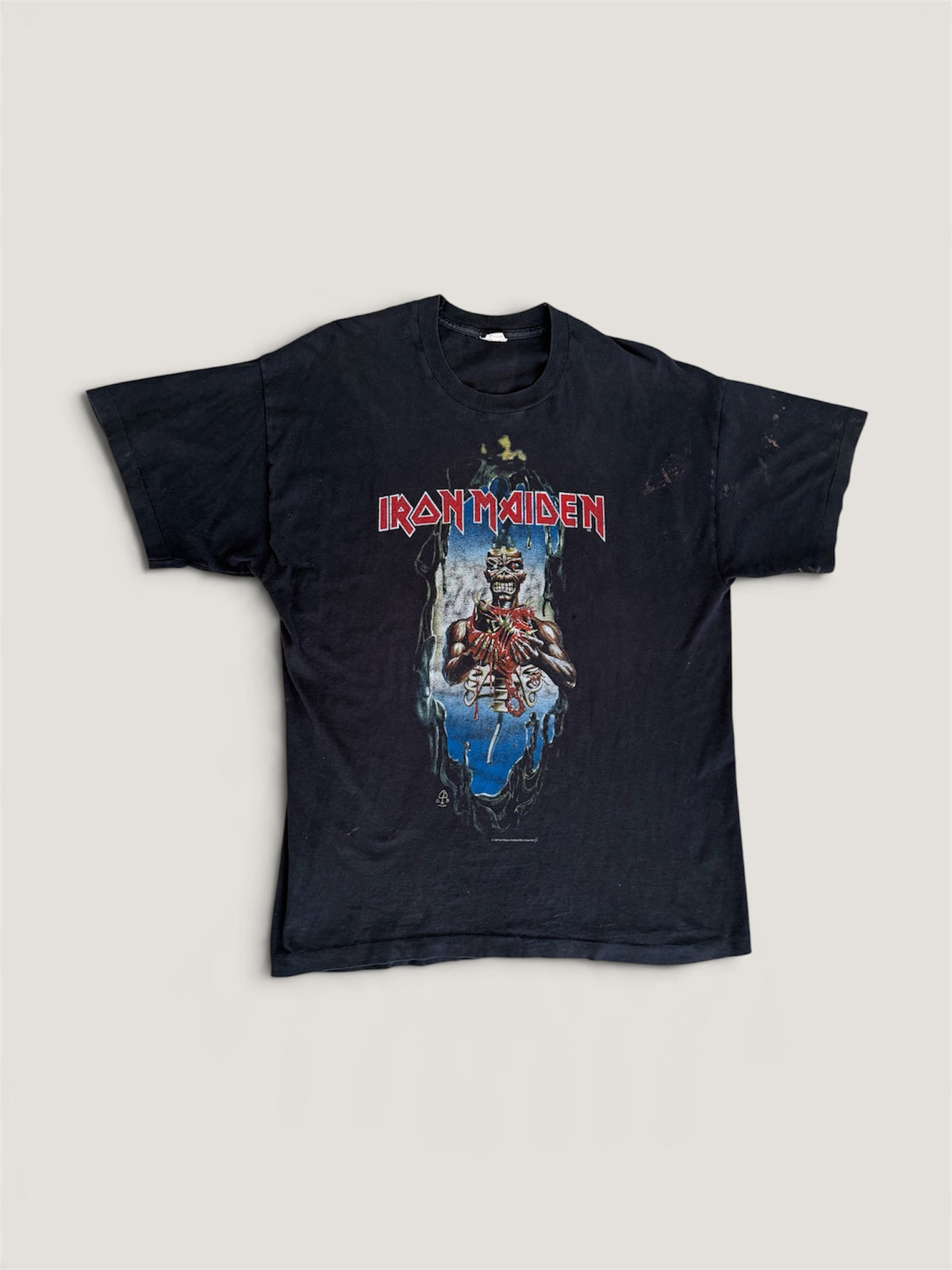 Iron Maiden Seventh Son of a Seventh Son 1988 Screen Stars Single Stitch