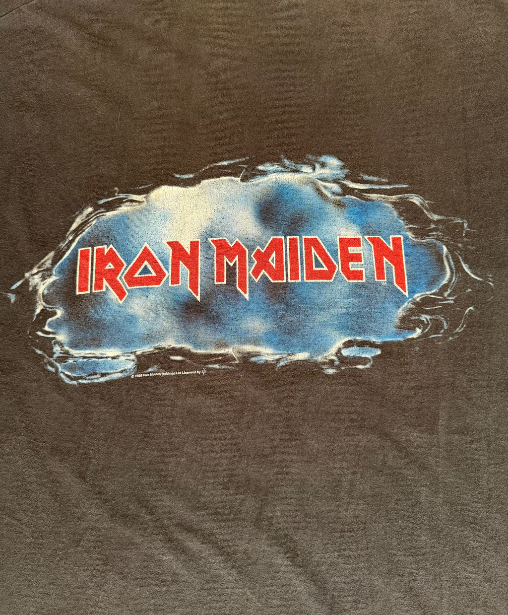Iron Maiden Seventh Son of a Seventh Son 1988 Screen Stars Single Stitch