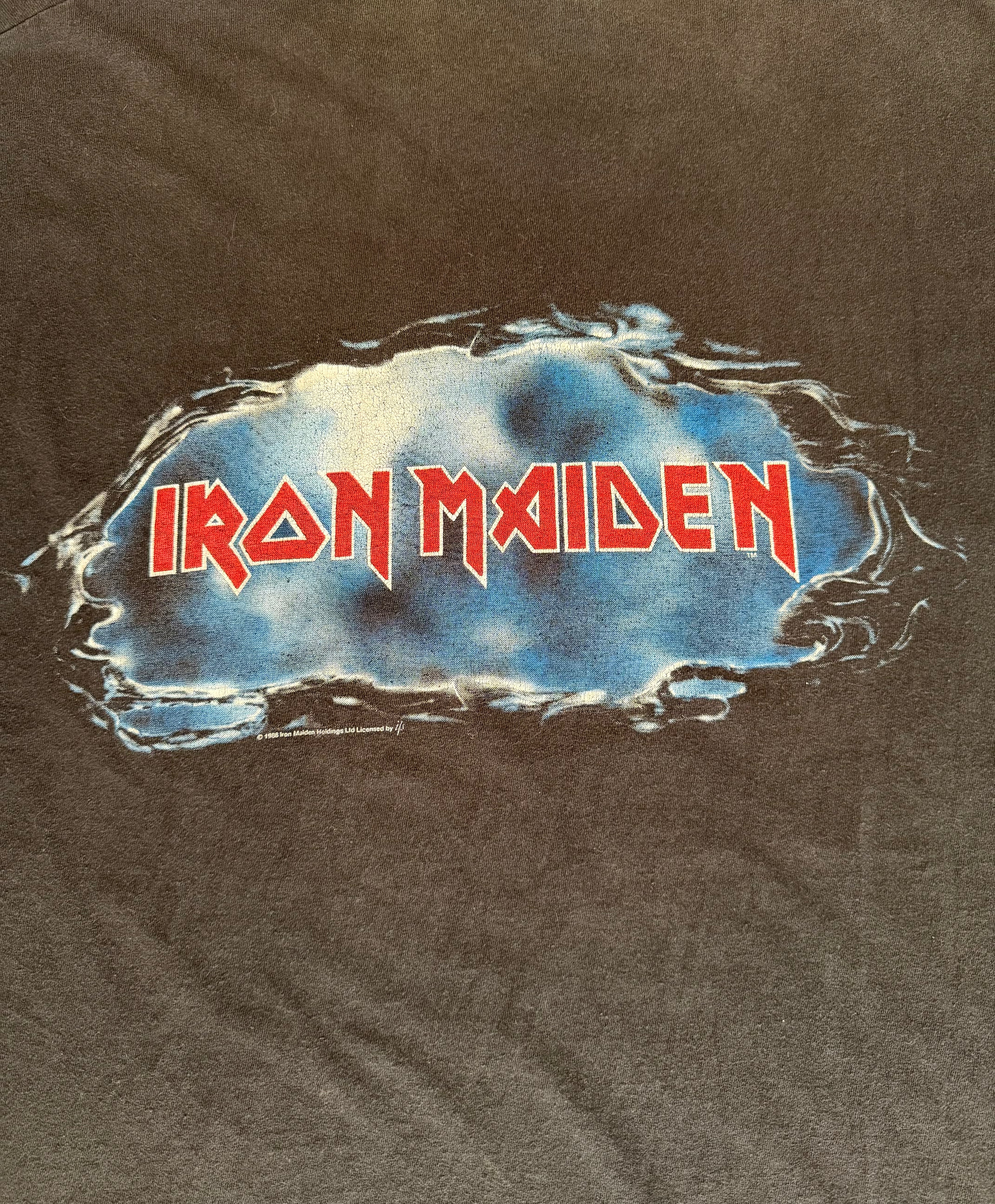 Iron Maiden Seventh Son of a Seventh Son 1988 Screen Stars Single Stitch