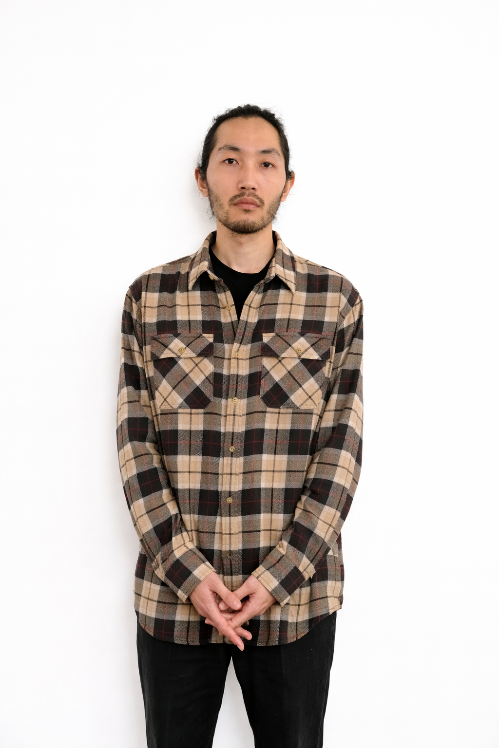 JJJJound x Levi’s Plaid Flannel Shirt