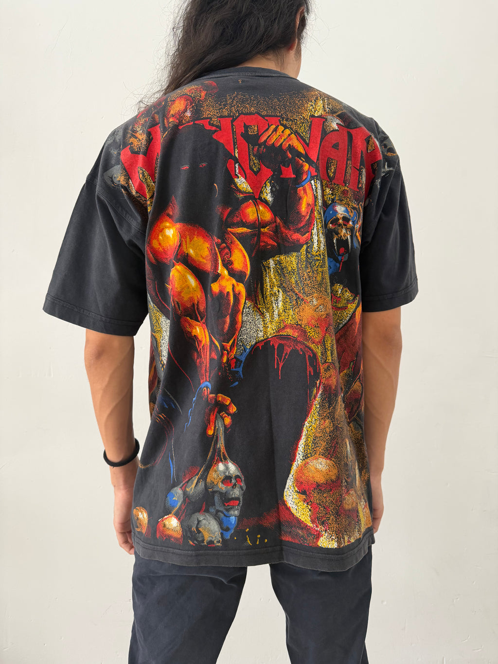 90's Manowar Bootleg Monkey Tee