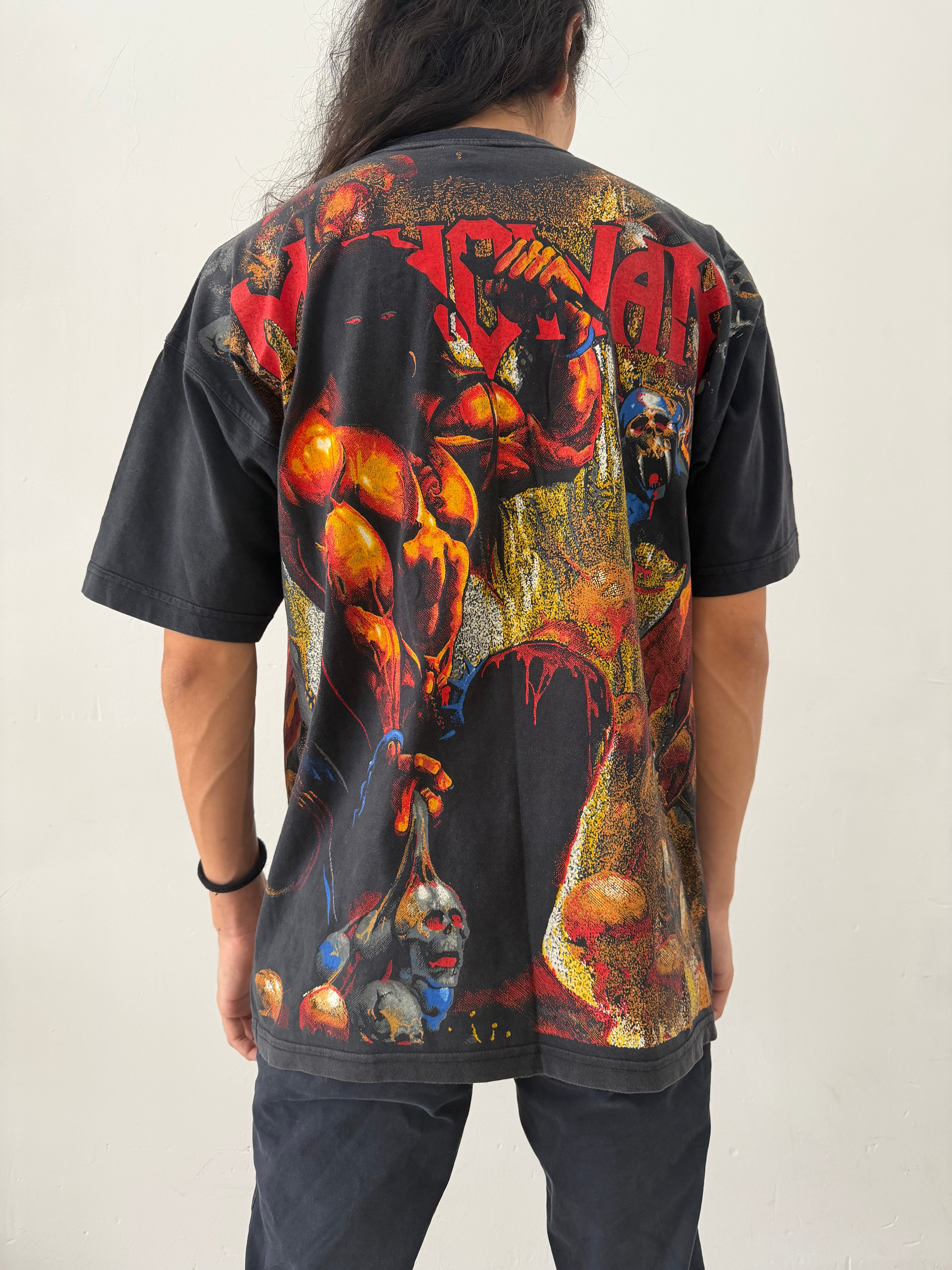 90's Manowar Bootleg Monkey Tee